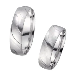 Eheringe Weißgold Breite 5,5 mm WR0904