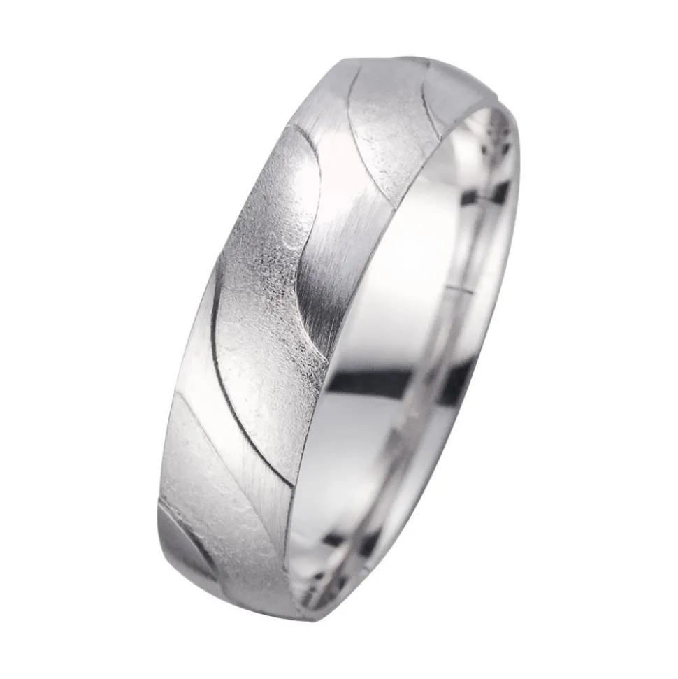 Eheringe Weißgold Breite 5,5 mm WR0904