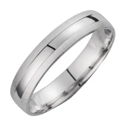 Eheringe Weißgold Breite 4,5 mm WR0914