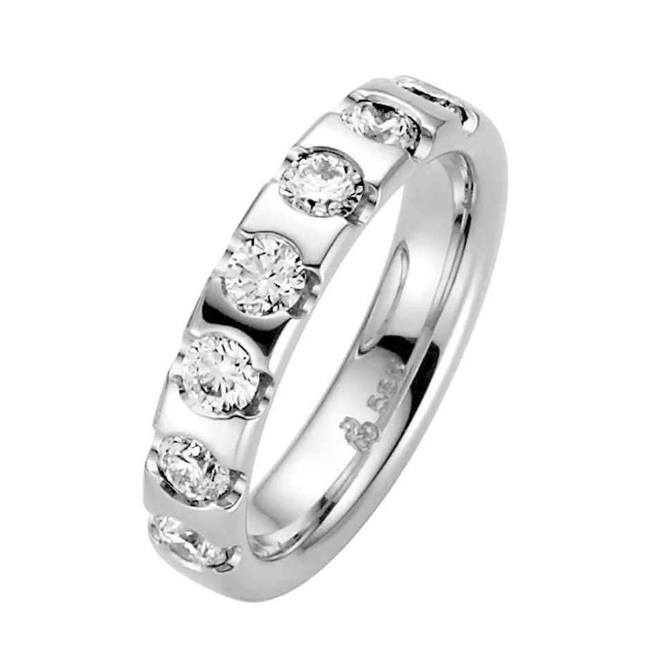 Eheringe Weißgold 4,5mm 39207