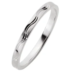 Eheringe Weißgold 2mm 03452