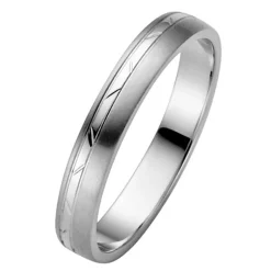 Eheringe Weißgold 3,5mm 03996