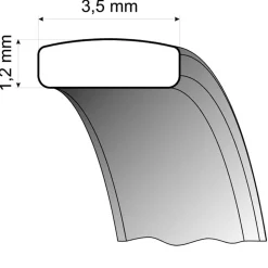 Eheringe Weißgold 3,5mm 03996