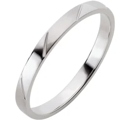 Eheringe Weißgold 2,5mm 03449