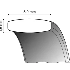 Eheringe Weißgold 5mm 05483-050