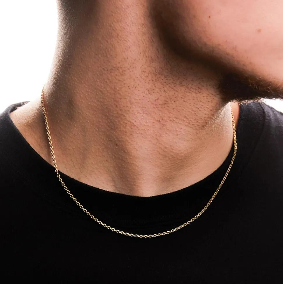 585er Gelbgold Ankerkette in 1,9 mm Stärke BIN1116-14KGSL