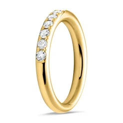 585er Gelbgold Eternity Ring 13 Diamanten DR0353-14KG