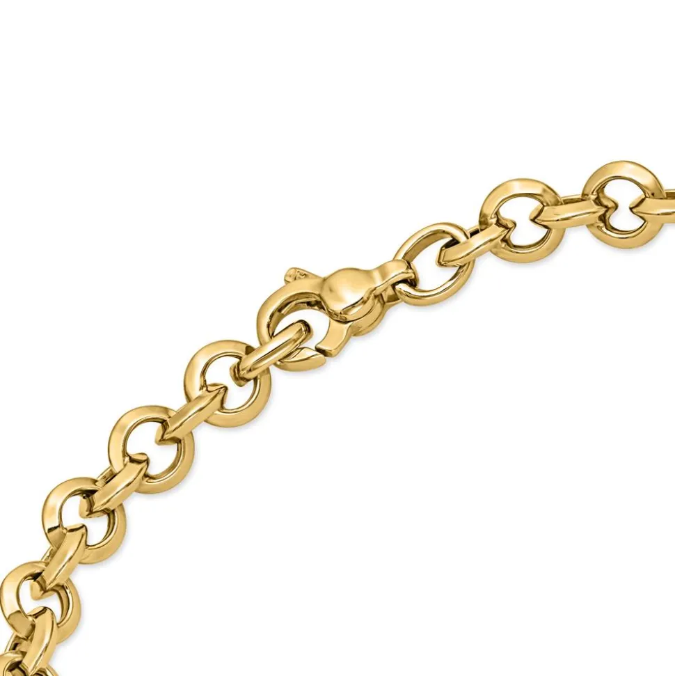 585er Gold Armband Fantasie, 6,5 mm BIN1163-14KGSL