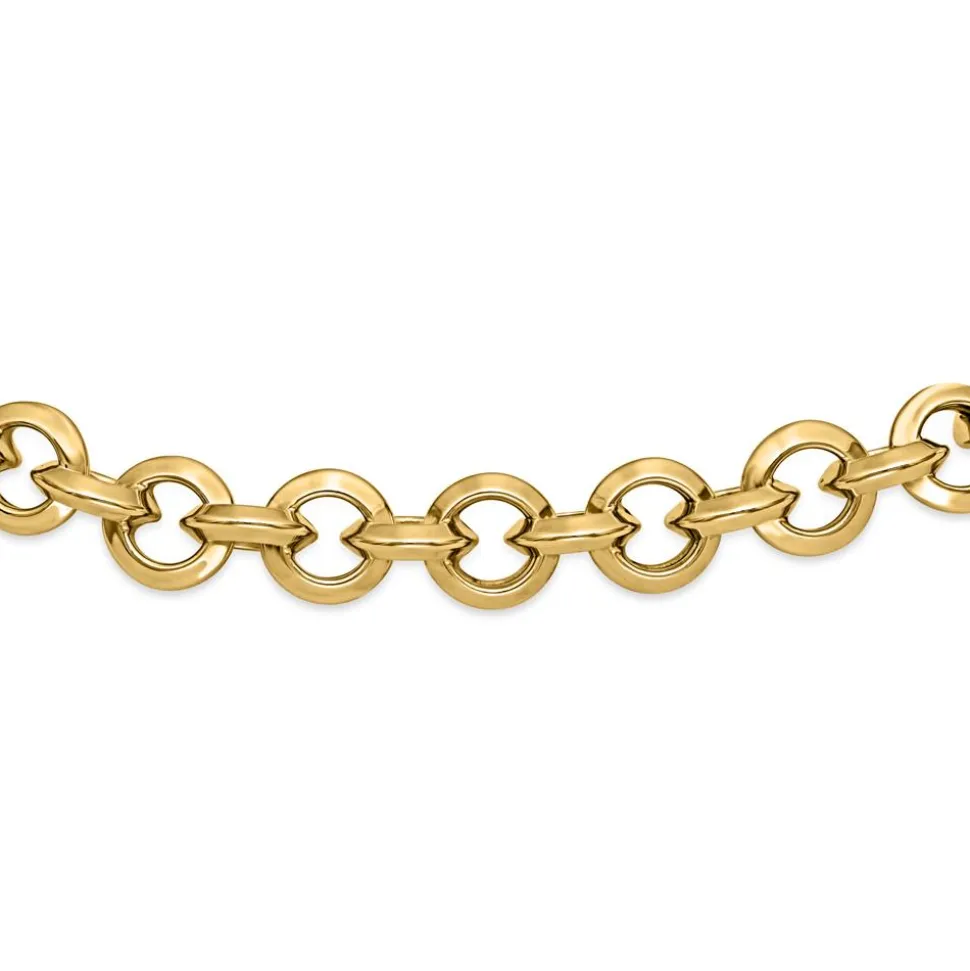 585er Gold Armband Fantasie, 6,5 mm BIN1163-14KGSL