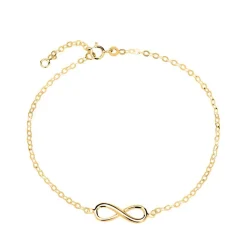 585er Gold Armband Unendlichkeitszeichen GB0008-G
