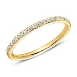 750er Gold Eternity Ring 25 Diamanten DR0348-18KG
