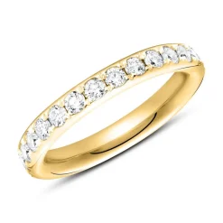 750er Gold Eternity Ring 27 Diamanten DR0364-18KG