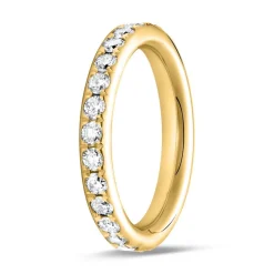 750er Gold Eternity Ring 27 Diamanten DR0364-18KG