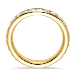 750er Gold Eternity Ring 27 Diamanten DR0364-18KG