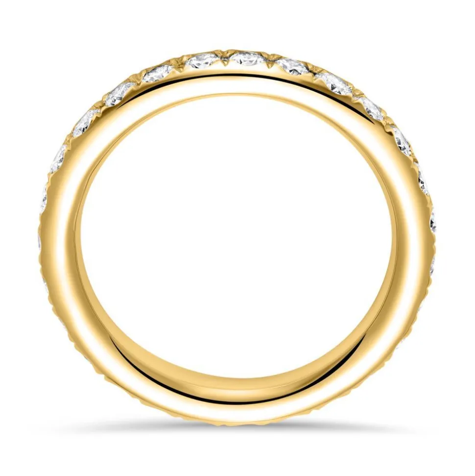 750er Gold Eternity Ring 27 Diamanten DR0364-18KG