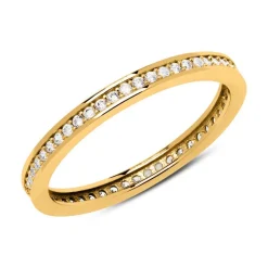 333er Gold Eternity Ring mit Zirkonia GR0159