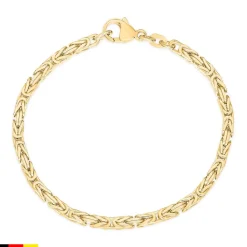 585er Gold Königsarmband, 3,2 mm breit BIN1134-14KGSL