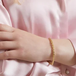 585er Gold Königsarmband, 3,2 mm breit BIN1134-14KGSL