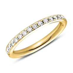 750er Gold Memoire Ring 34 Brillanten DR0360-18KG