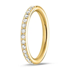 750er Gold Memoire Ring 34 Brillanten DR0360-18KG