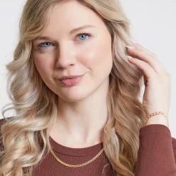 585er Gold Panzerkette in 4,1 mm Stärke BIN1125-14KGSL