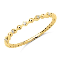 750er Gold Ring 5 Brillanten DR0385