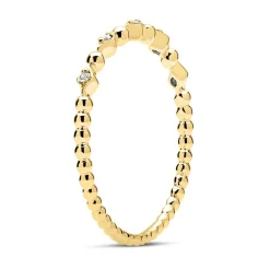 750er Gold Ring 5 Brillanten DR0385