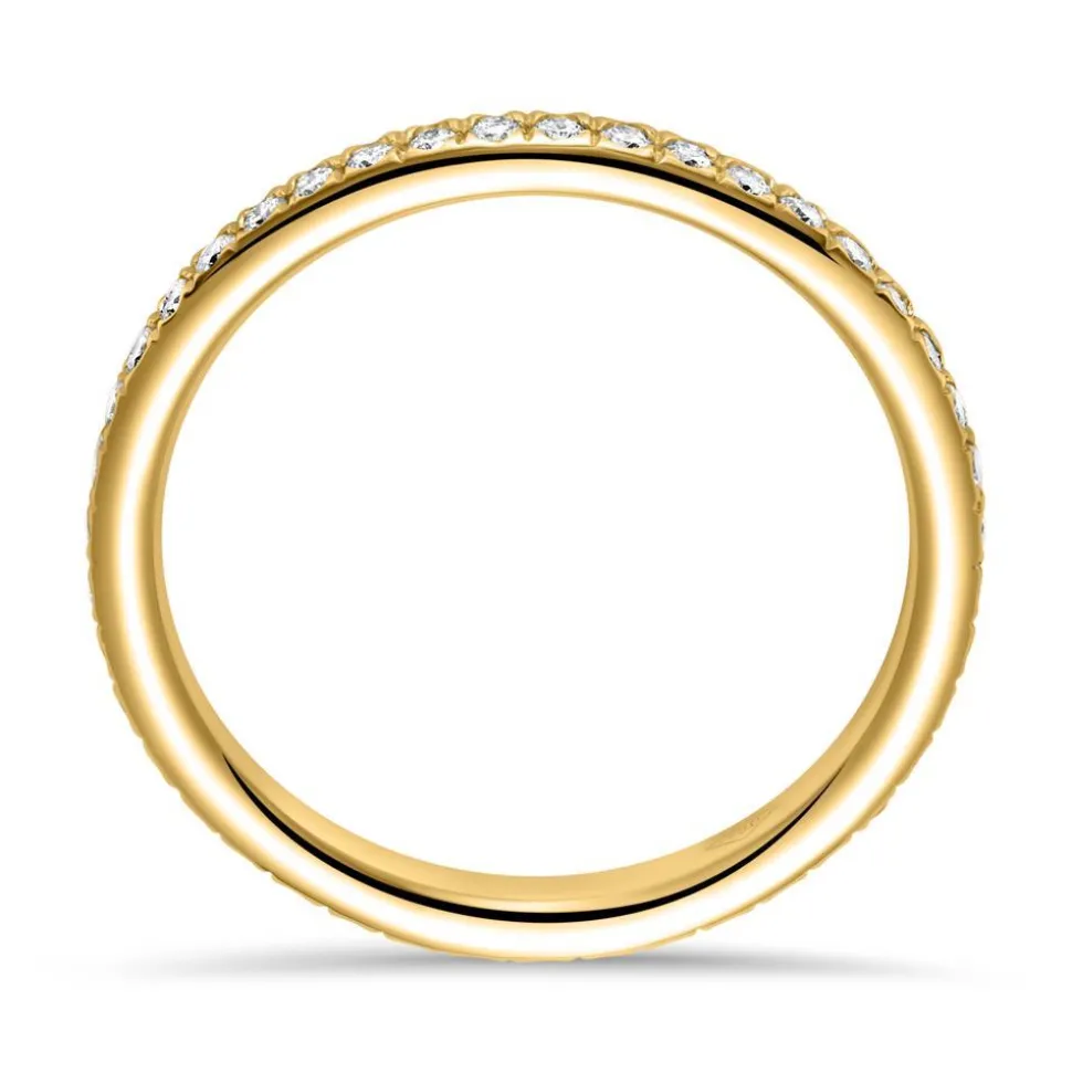 750er Gold Ring Eternity 43 Diamanten DR0357-18KG