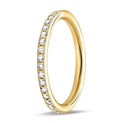 750er Gold Ring Eternity 43 Diamanten DR0357-18KG