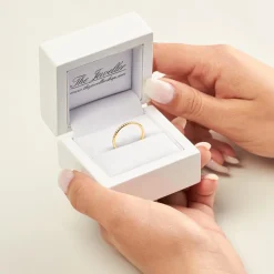 750er Gold Ring Eternity 43 Diamanten DR0357-18KG