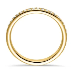750er Gold Ring Eternity 43 Diamanten DR0357-18KG