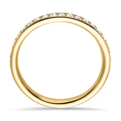750er Gold Ring Full Eternity 37 Diamanten DR0359-18KG