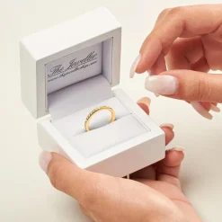 750er Gold Ring Full Eternity 37 Diamanten DR0359-18KG