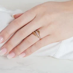 333er Gold Ring mit schönem Herz GR0123