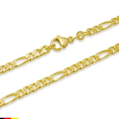 333er Goldarmband: Figaroarmband Gold 21cm BIN5030-21