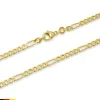 333er Goldarmband: Figaroarmband Gold 21cm BIN5028-21