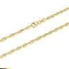 333er Goldarmband: Singapurarmband Gold 18,5cm BIN5048-18,5