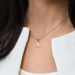 333er Goldkette Buchstabe A mit Zirkonia GP0132SLK