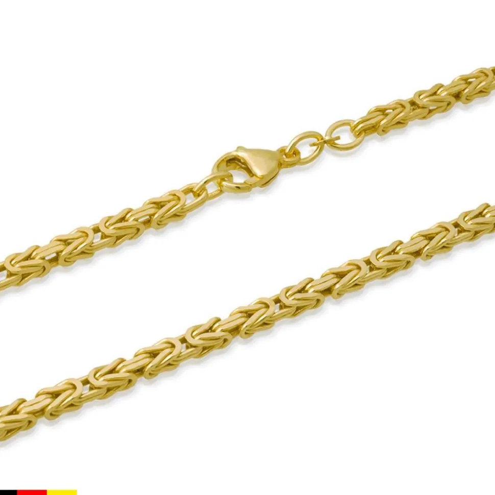 585er Goldkette: Königskette Gold 45cm BIN1061-45