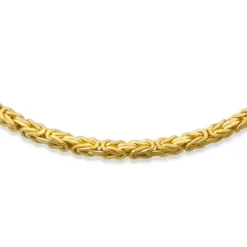 585er Goldkette: Königskette Gold 50cm BIN1060-50