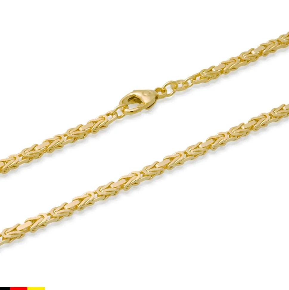 585er Goldkette: Königskette Gold 50cm BIN1057-50