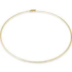 333er Goldkette: Omegakette Gold 45cm BIN1066-45