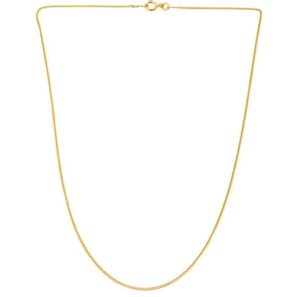 585er Goldkette: Panzerkette Gold 45cm BIN1003-45