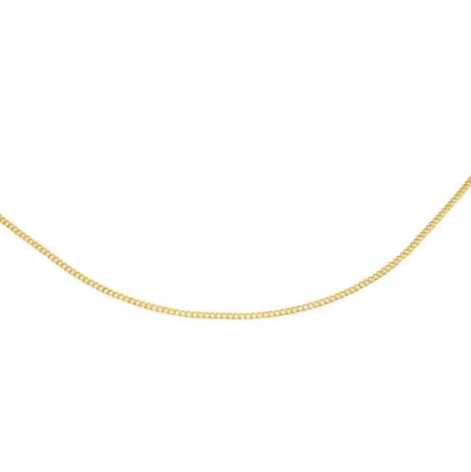 585er Goldkette: Panzerkette Gold 45cm BIN1003-45