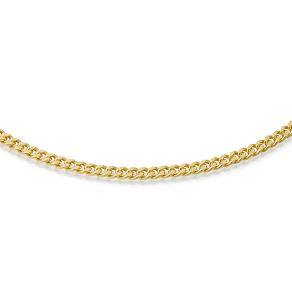 585er Goldkette: Panzerkette Gold 50cm BIN1045-50