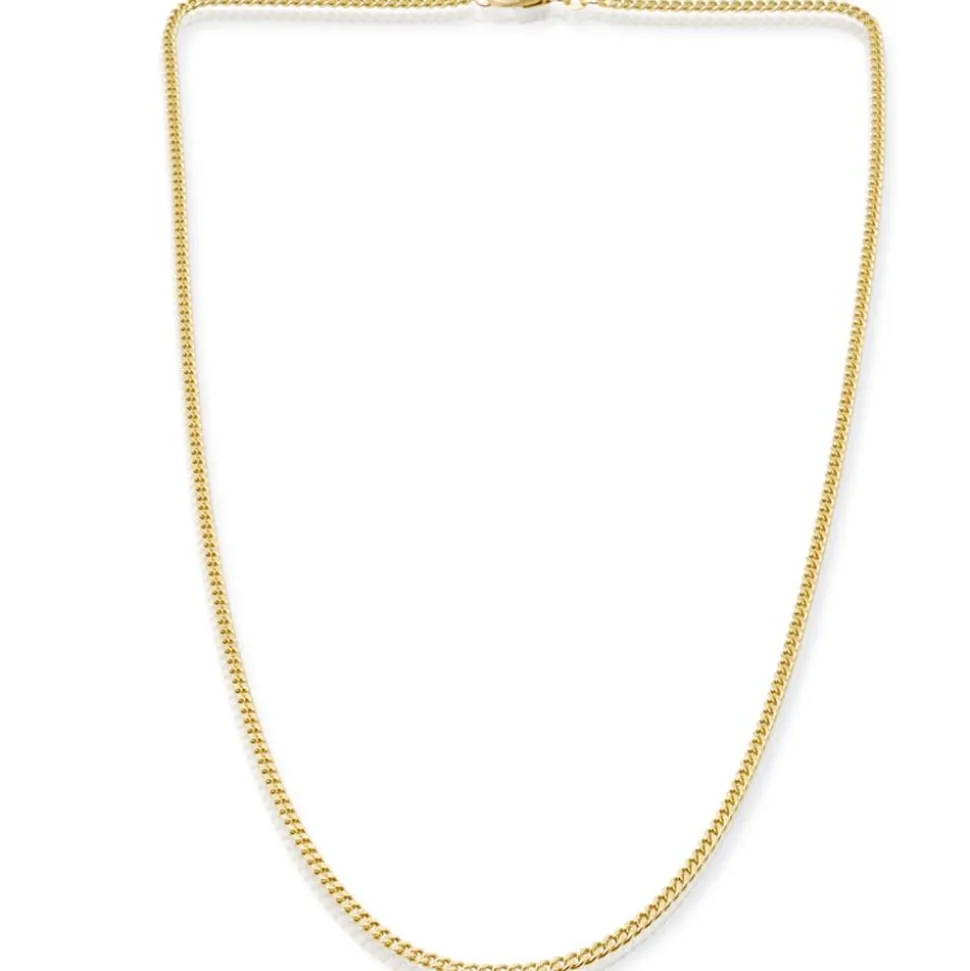 585er Goldkette: Panzerkette Gold 50cm BIN1045-50