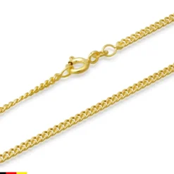 333er Goldkette: Panzerkette Gold 45cm BIN1006-45
