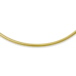 333er Goldkette: Schlangenkette Gold 45cm BIN1080-45