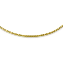 585er Goldkette: Schlangenkette Gold 45cm BIN1077-45