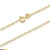 585er Goldkette: Singapurkette Gold 45cm BIN1017-45